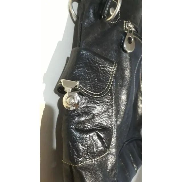 Bolsa Soulier usada em couro - Foto 3