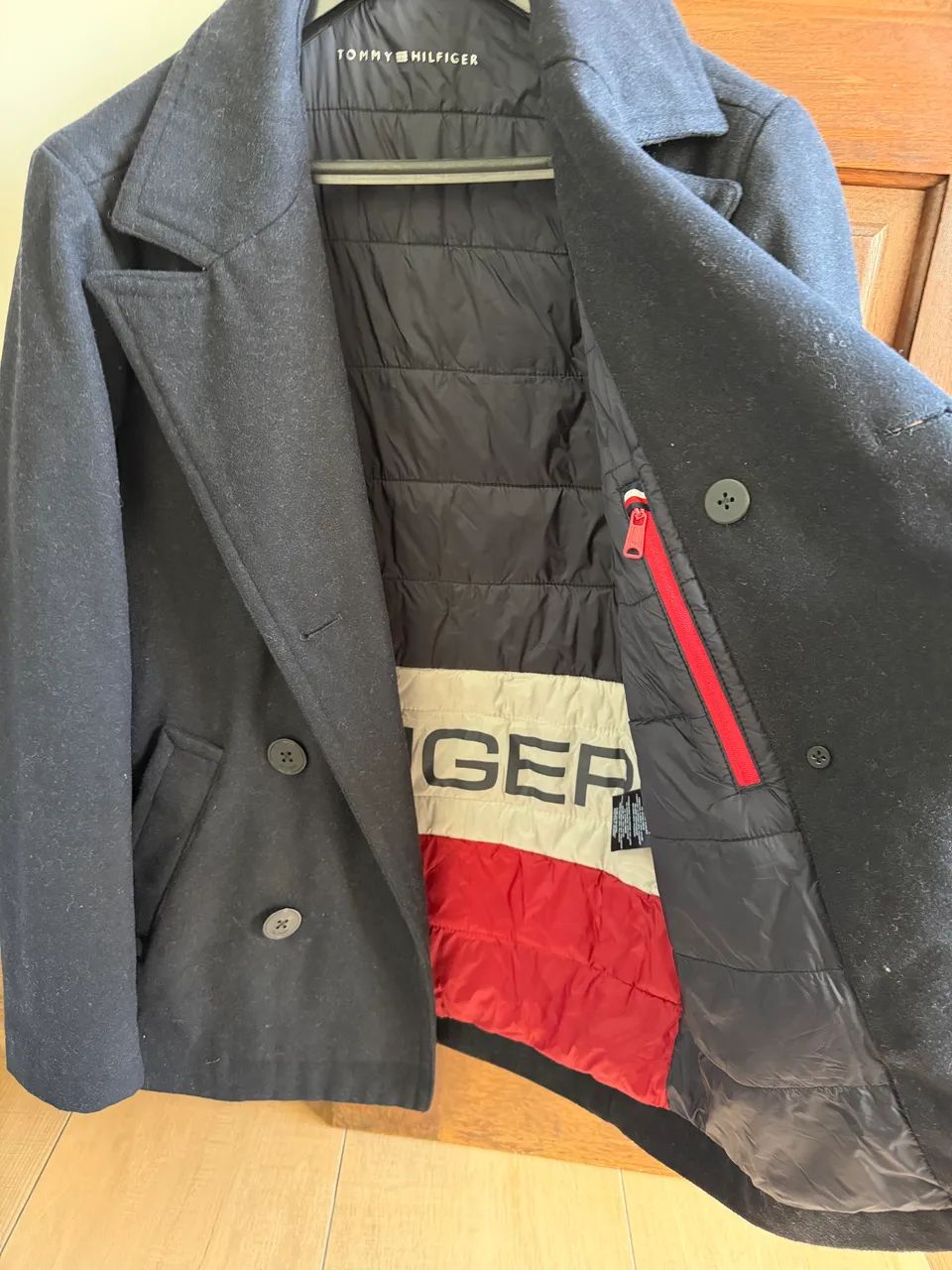 Casaco Tommy Hilfiger (Sobretudo) tamanho P/M - Foto 2