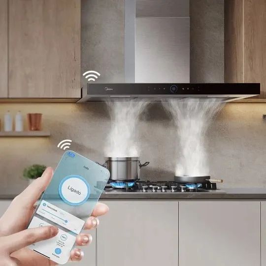 Coifa Midea 90cm Smart Cozinha - Foto 2