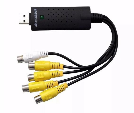 Dvr Captura De 4 Vídeo E 1 Áudio Usb 2.0 Grava Câmera No Hd Ydtech-SKU:81391