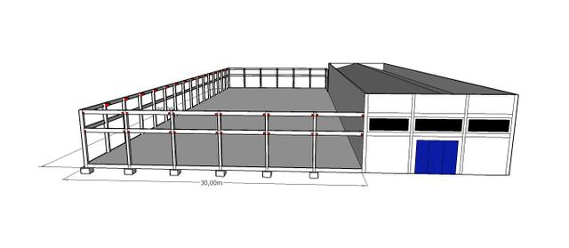 Pavilhões Pré Moldados - Foto 2