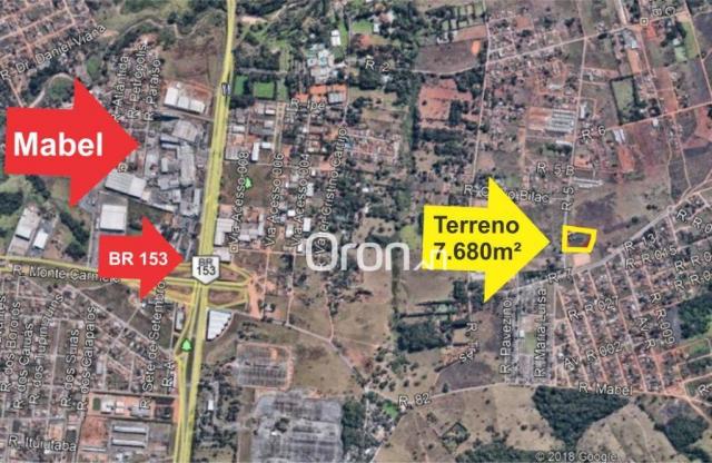 Área à venda, 7680 m² por R$ 1.600.000,00 - Chácaras São Pedro - Aparecida de Goiânia/GO