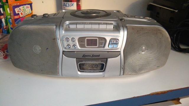 Radio cd player toca-fitas