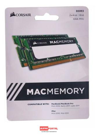 Memória iMac Macbook Pro MiniMac Macmemory Corsair - Foto 5