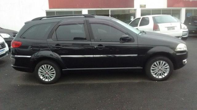 FIAT PALIO WEEKEND ELX NOVA SÉRIE 1.4 8V FLEX Preto 2009/2010 - Foto 9