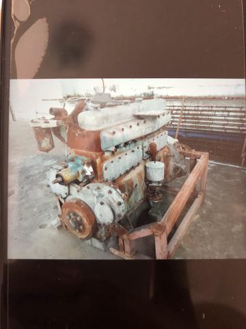Vendo motor Scania e caixa de marcha