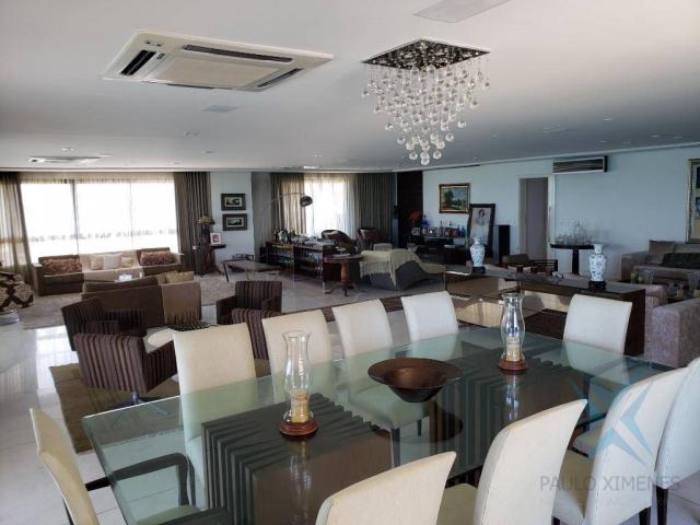 Apartamento alto padrão para alugar, 550 m² por r$ 20.000/mês - meireles - fortaleza/ce - Foto 2