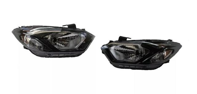 Par Farol Fume Preto Onix Prisma 2017 2018 2019 Sem Led - Foto 2