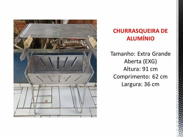 Churrasqueira extra grande aberta - Foto 4