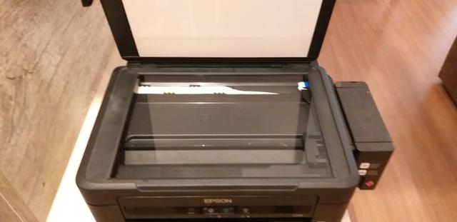 Impressora Multifuncional Epson L210 entupida - Foto 3