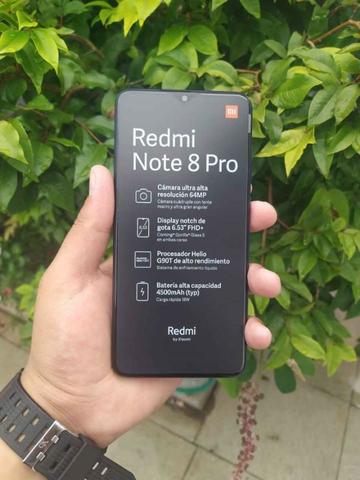 Xiaomi Redmi Note 8 Pro 64/6gb Global Garantia De 6 Meses Na Cor Azul/Branco/Cinza - Foto 4