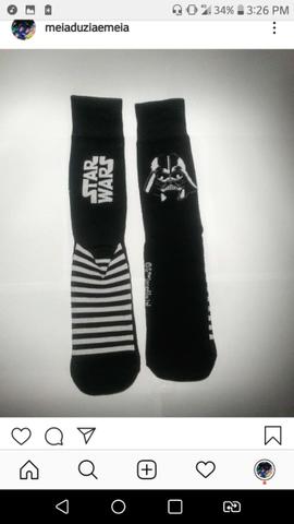 Meias Estampadas Novas - Foto 5