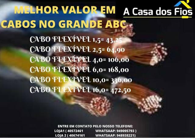 Cabos flexíveis melhor valor da região do abc - Foto 5
