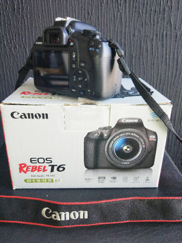 Camera Canon Rebel T6 topfive