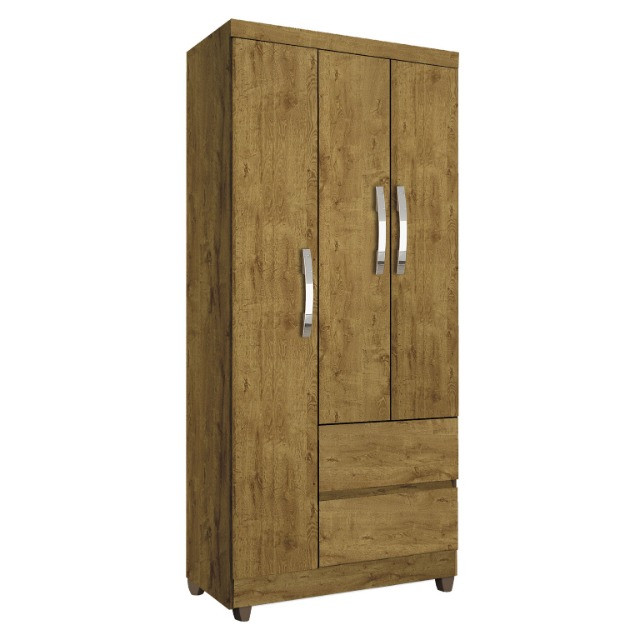 Roupeiro Lisboa 3 portas e 2 gavetas (TM/IR/SM)