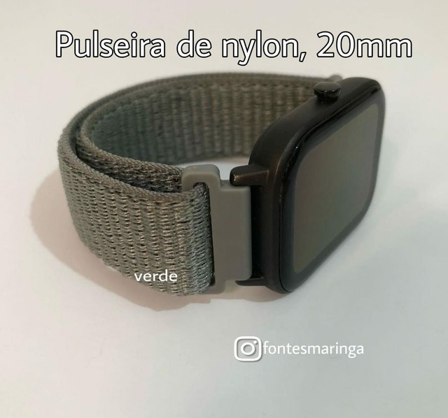 Pulseira de Nylon para Smartwatche de 20mm