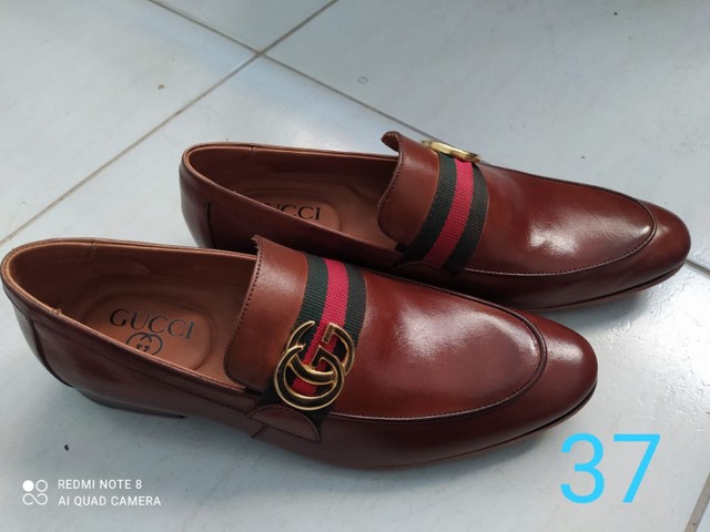 Sapato GUCCI duplo GG 
