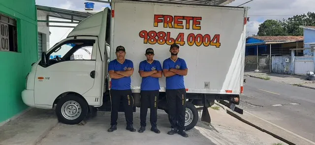 frete e pequenas mudanças todo nordeste