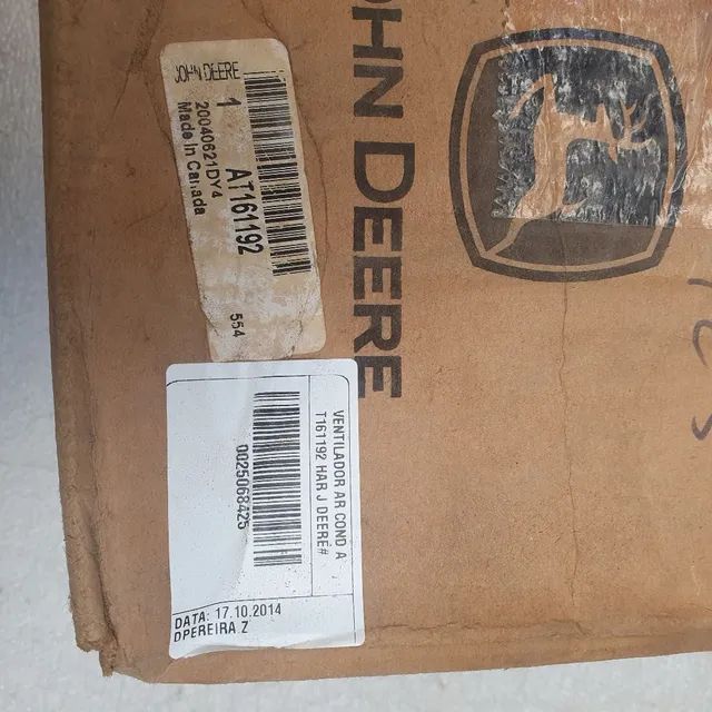 Escavadeira John deere ventilador novo original at161192 - Foto 6