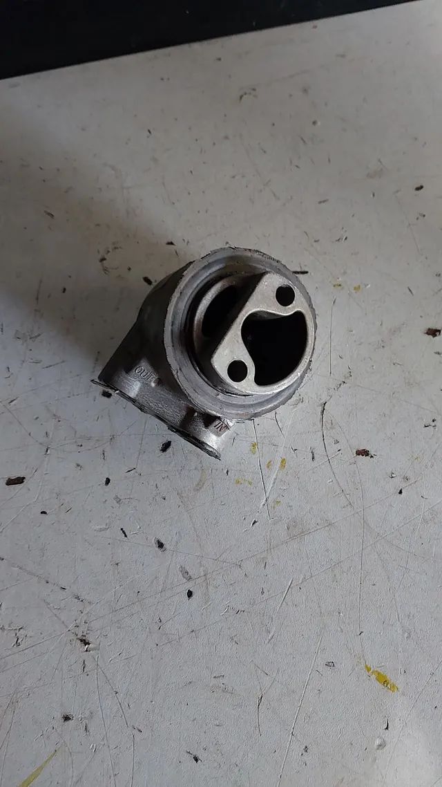 Suporte Do Filtro De Óleo Da S10 Blazer 4.3 V6 Vortec - Foto 4