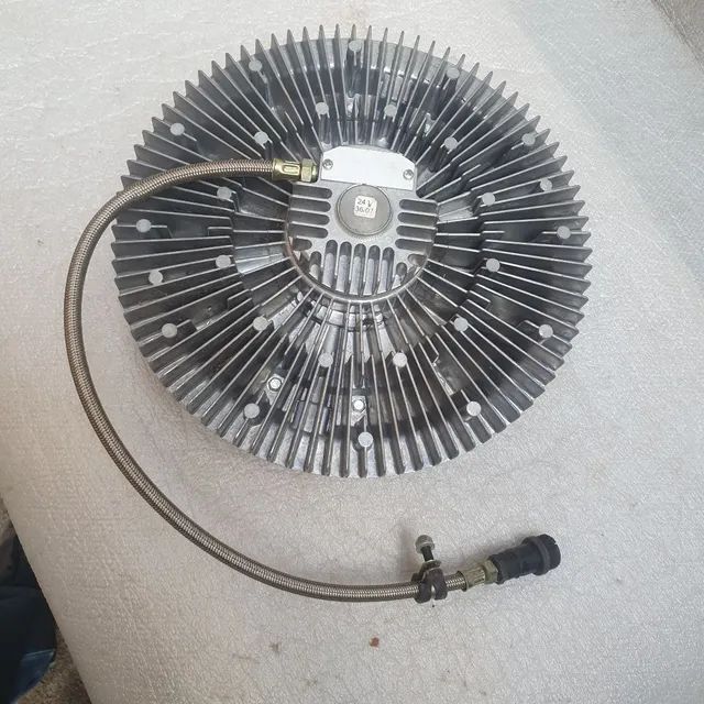 John deere 1470D 1270D 1710D polia embreagem viscosa eletroventilador original f069051 - Foto 5