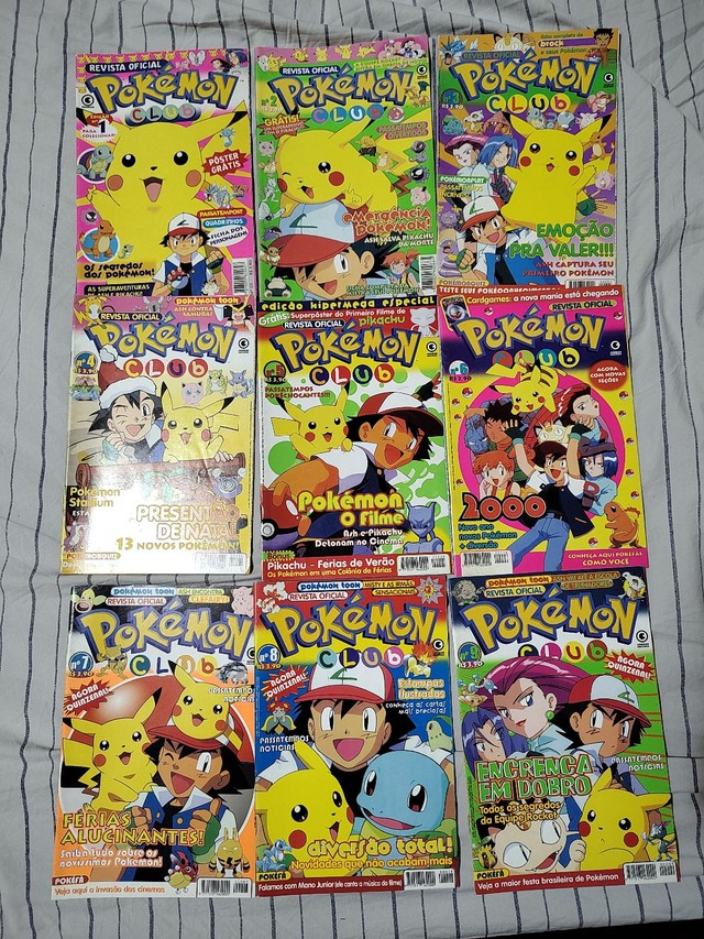 Kit revista pokémon club Nintendo coleção - Livros e revistas - Santana,  Porto Alegre 1139789996 | OLX