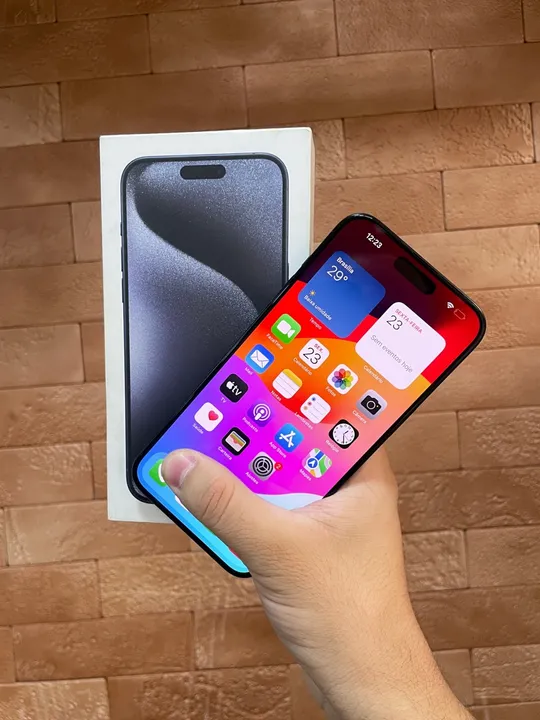 iPhone 15 pro maxx 256gb impecável / loja aberta