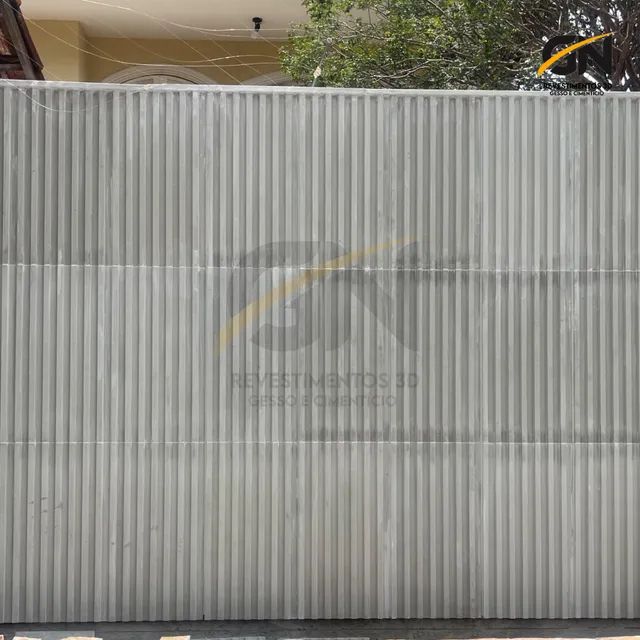 Revestimento Cimentício - Ripado 80x42 - Foto 2