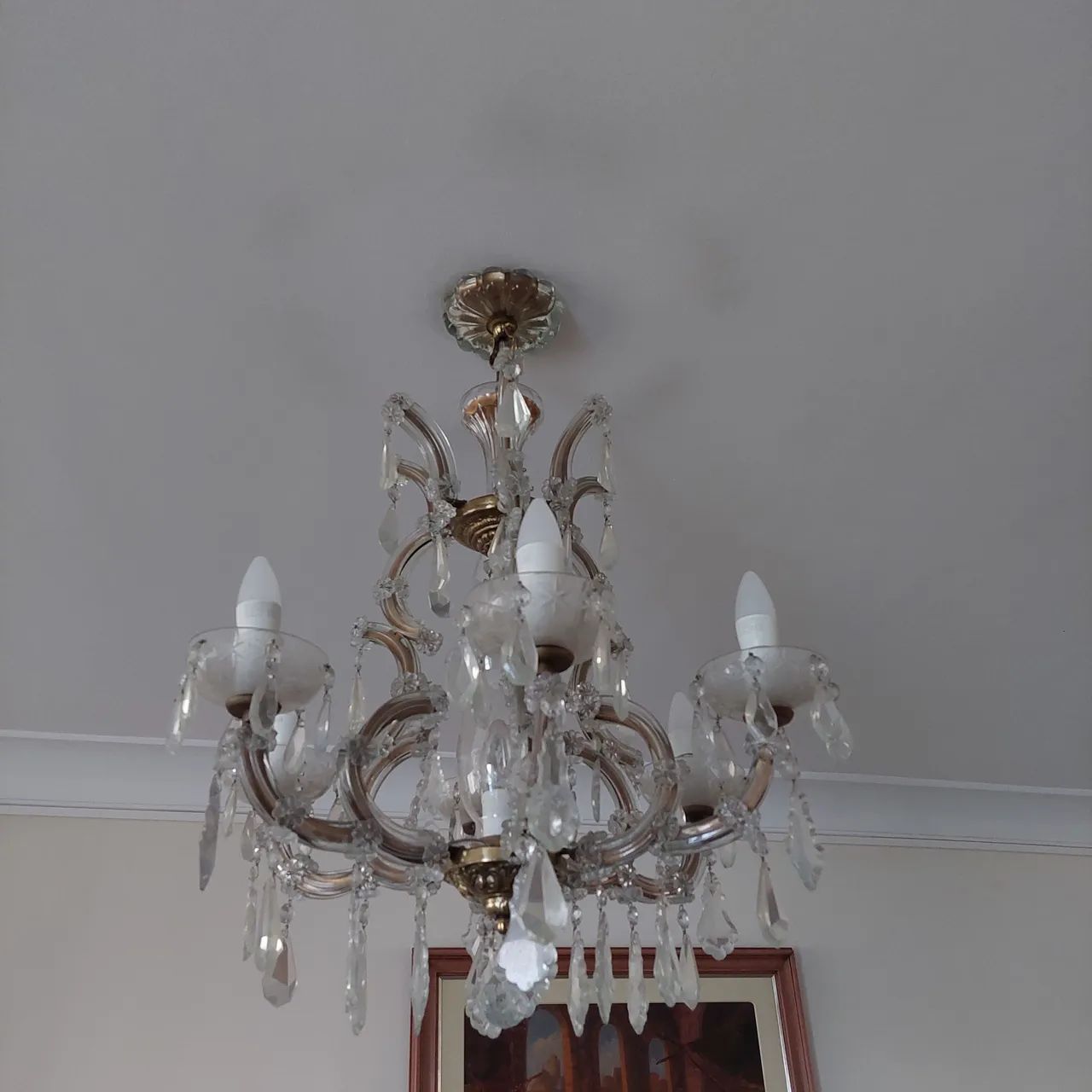 Lustre cristal Tcheco legítimo - Foto 4