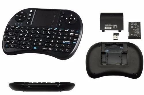 Mini Teclado Multimidia Sem Fio com Touchpad Loja Coimbra Computadores Entregamos - Foto 4