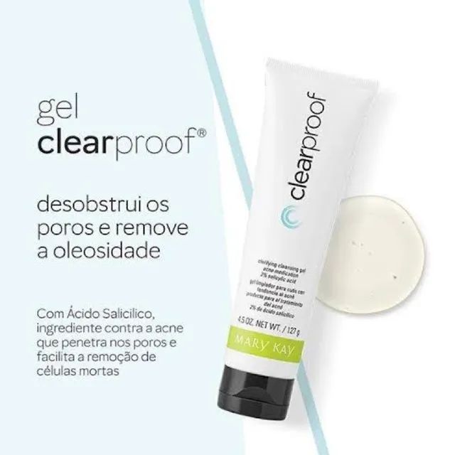 Gel De Limpeza Clear Proof Anti Acne Anti Cravo Mary Kay 