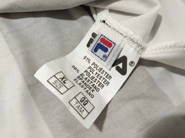 Camisa Oficial Botafogo Fila 2009, #10, manga longa, tamanho GG (61x79cm). Impecável!  - Foto 5