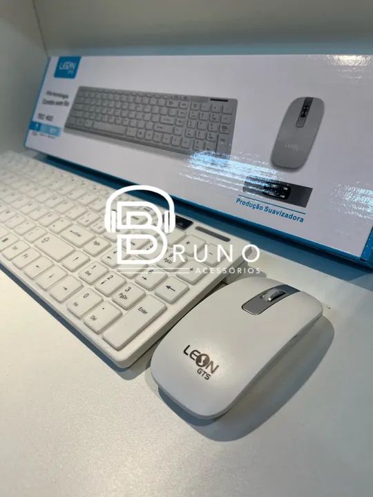 Kit teclado e mouse sem fio USB wireless  - Foto 2