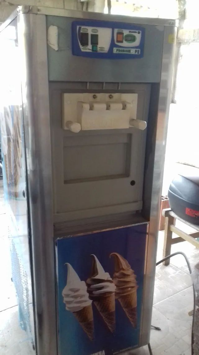 Vendo máquina de sorvete expresso usada3sabores - Foto 3
