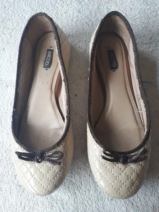 Sapatilhas Bege Arezzo 37