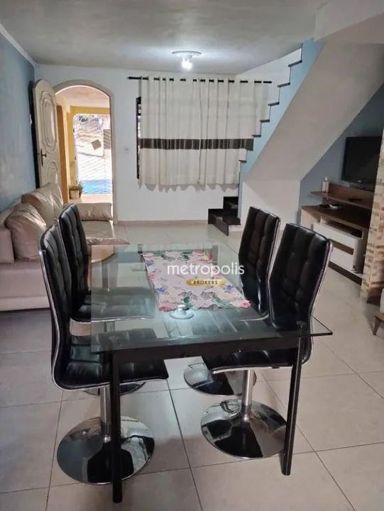 Sobrado à venda, 150 m² por R$ 589.000,00 - Vila Camilópolis - Santo André/SP - Foto 3