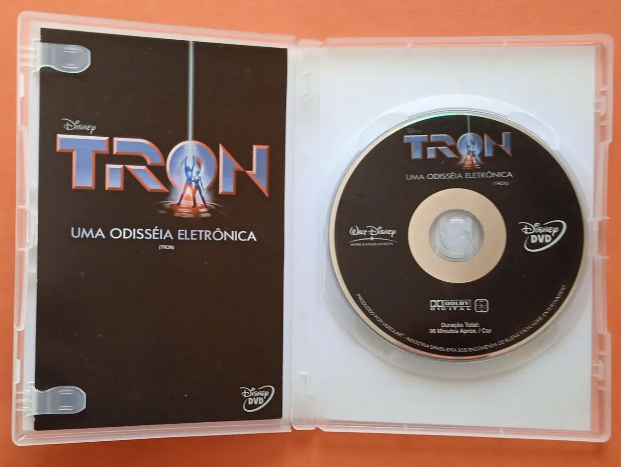 Dvd Tron - Uma Odisseia Eletrônica - Disney (Encarte Interno) - Foto 4