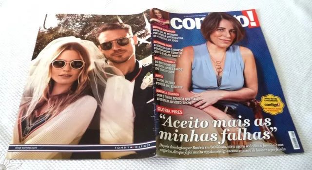 Revista Contigo 12 outubro 2015 Capa Gloria Pires. Para Colecionadores. - Foto 2