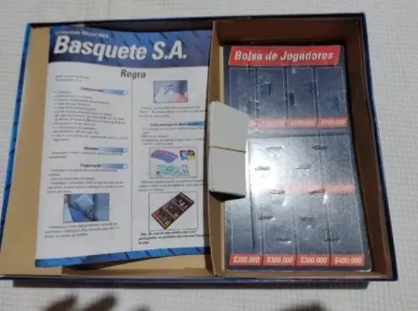 Nba Basquete S.a. Jogo De Tabuleiro Da Grow - Foto 4