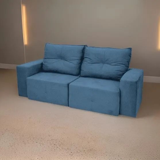 Sofá Retrátil Reclinável Clássico - Conforto e Simplicidade