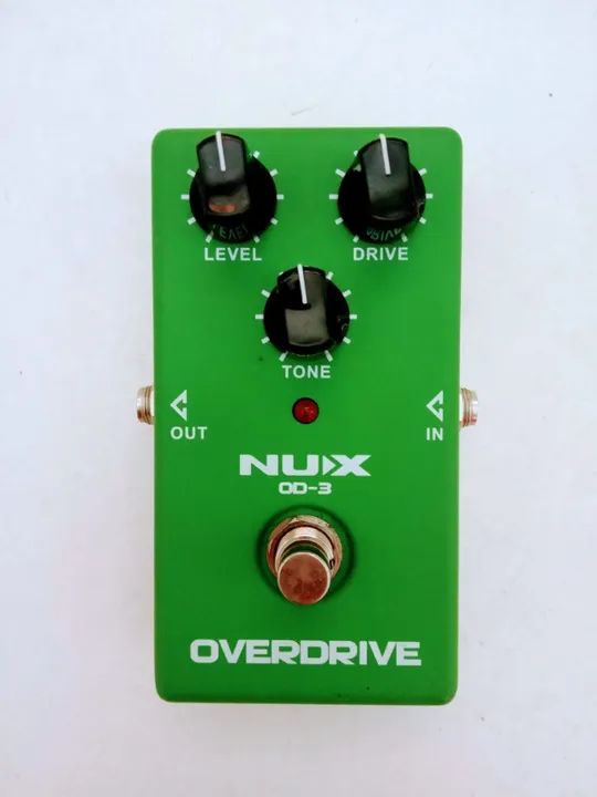 Pedal Nux Overdrive Od-3 Clone Do Ibanez Tube Screamer Ts9