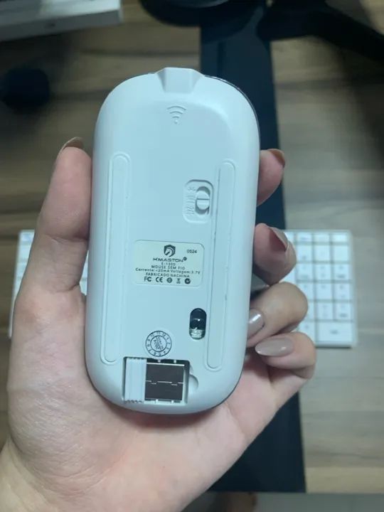 Kit Teclado e Mouse Sem Fio - Foto 3