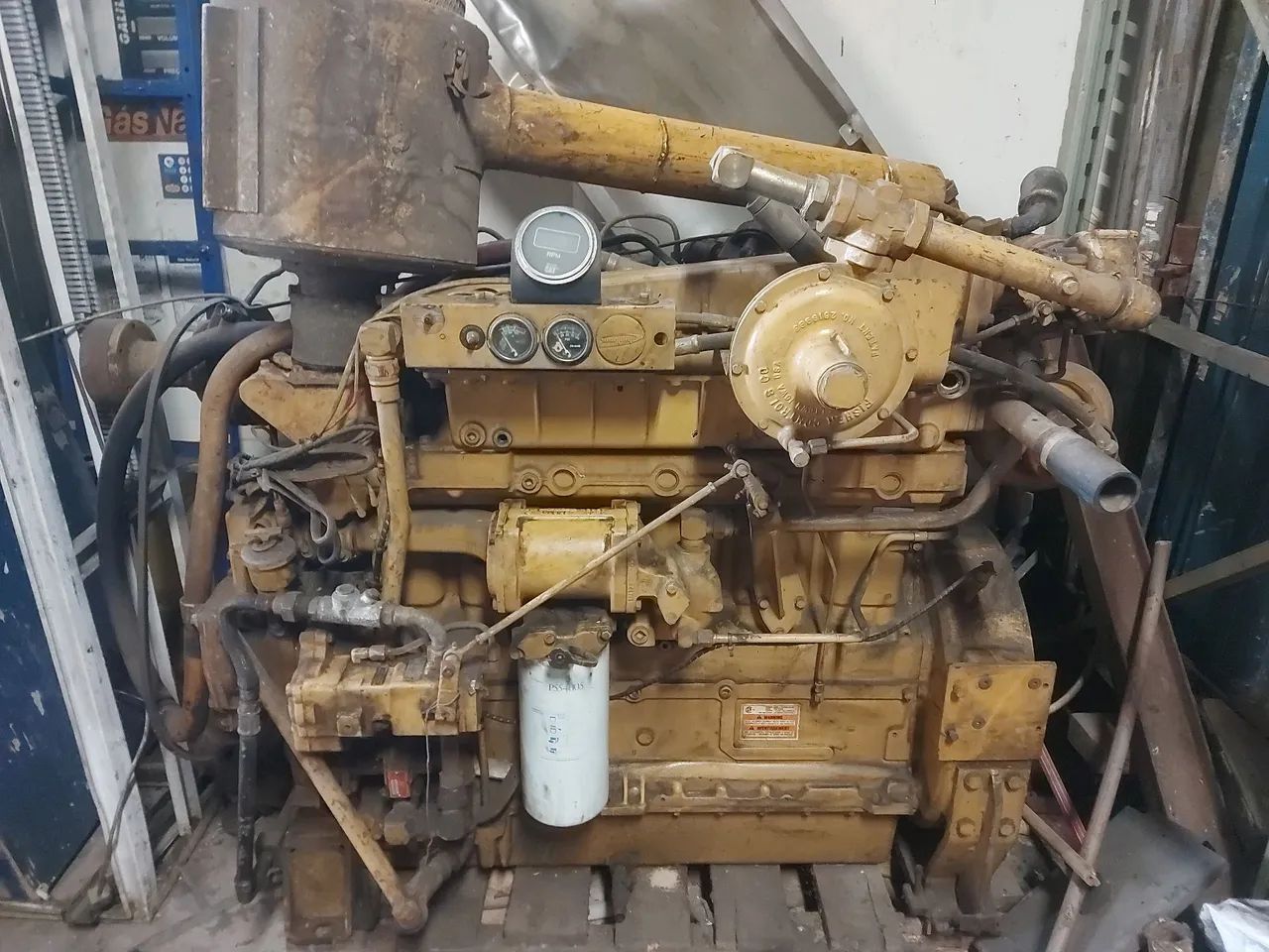 Motor: Cartepillar Estacionário Modelo 3306 - Foto 2