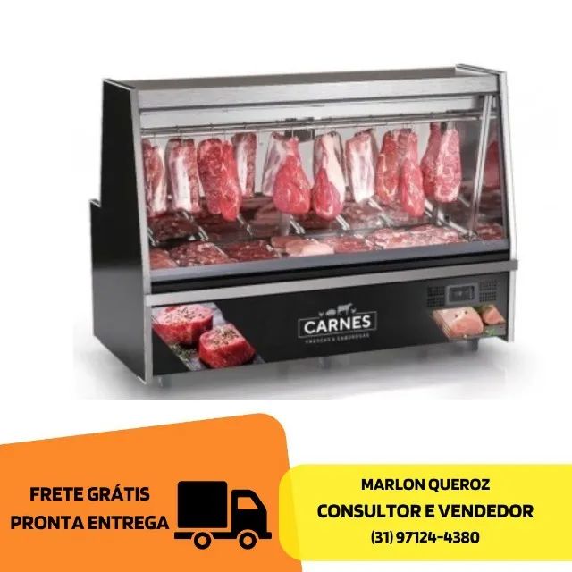 Balcão de Açougue Gelopar 2 Metros Novo