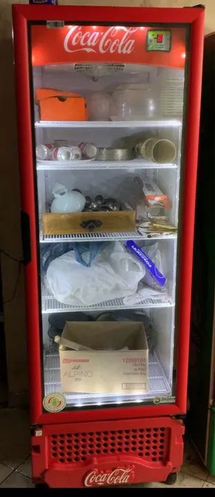 Geladeira expositora para cerveja refrigerante