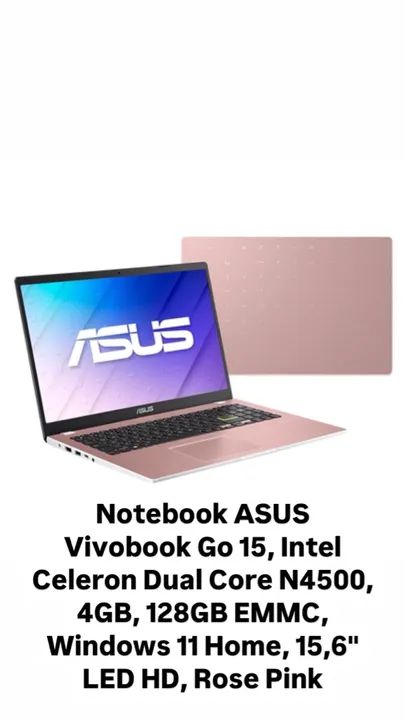 Notebook Asus - Novo lacrado 1 ano de garantia  - Foto 2