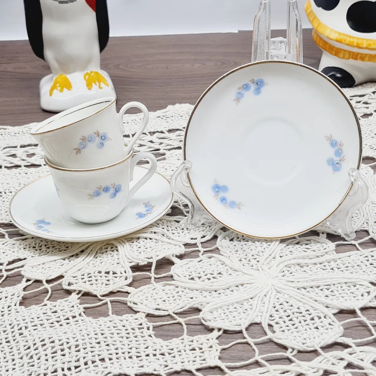 Antigas Xícaras de café em porcelana Mauá 