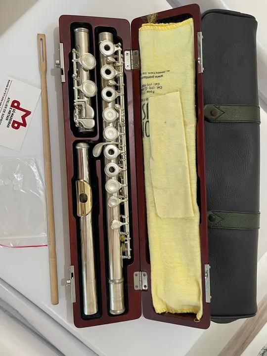 Flauta Transversal Yamaha 481 Silver