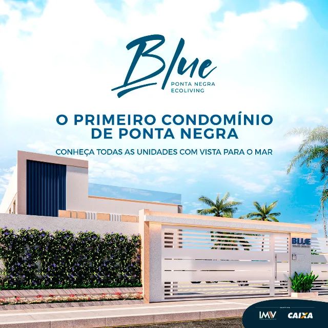 Condomínio Blue Ponta Negra - Casas duplex com vista Mar em Ponta Negra - Maricá - Foto 5