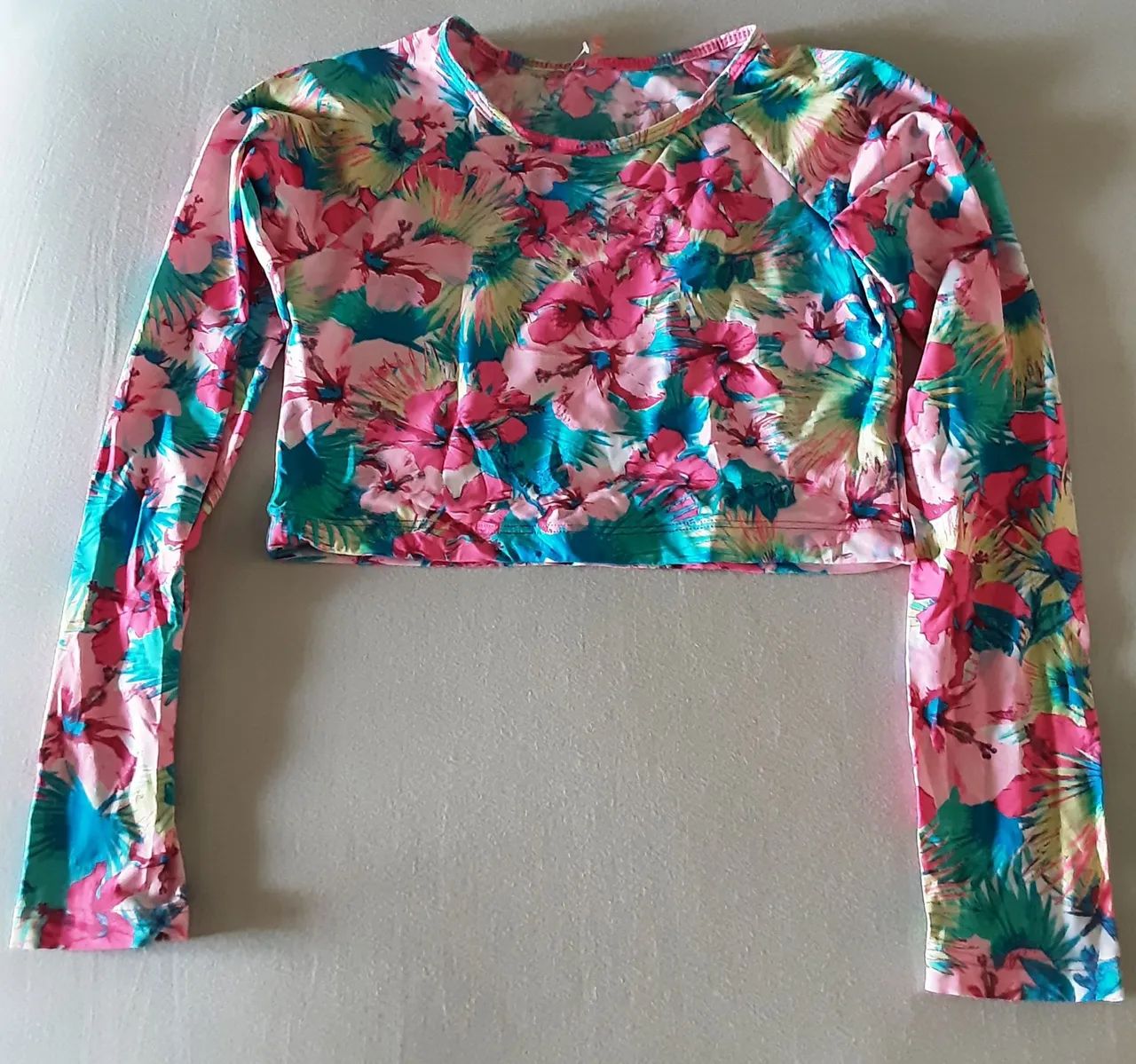Body de manga comprida estampado,leia o anúncio. - Foto 2